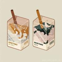 荒山里,老爷子和他的孙女