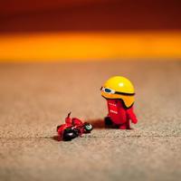 不要被风雪吓倒