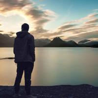 小清新美女爱情心语图片_孤独唯美的梦境