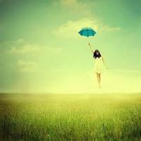 唯美清新美女伤感意境图片_春风十里不如你