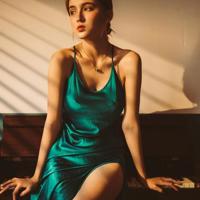 森系女生意境图片_自然清新的森系女孩