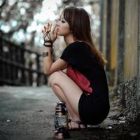 出了车祸的旅游车