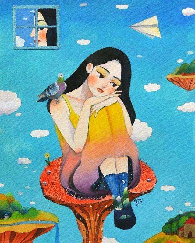 一个失恋的女生写的真实的帖子