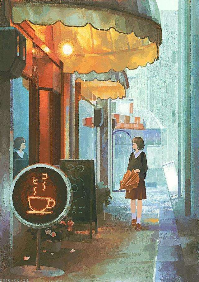 逆光行错落爱情的时光转角