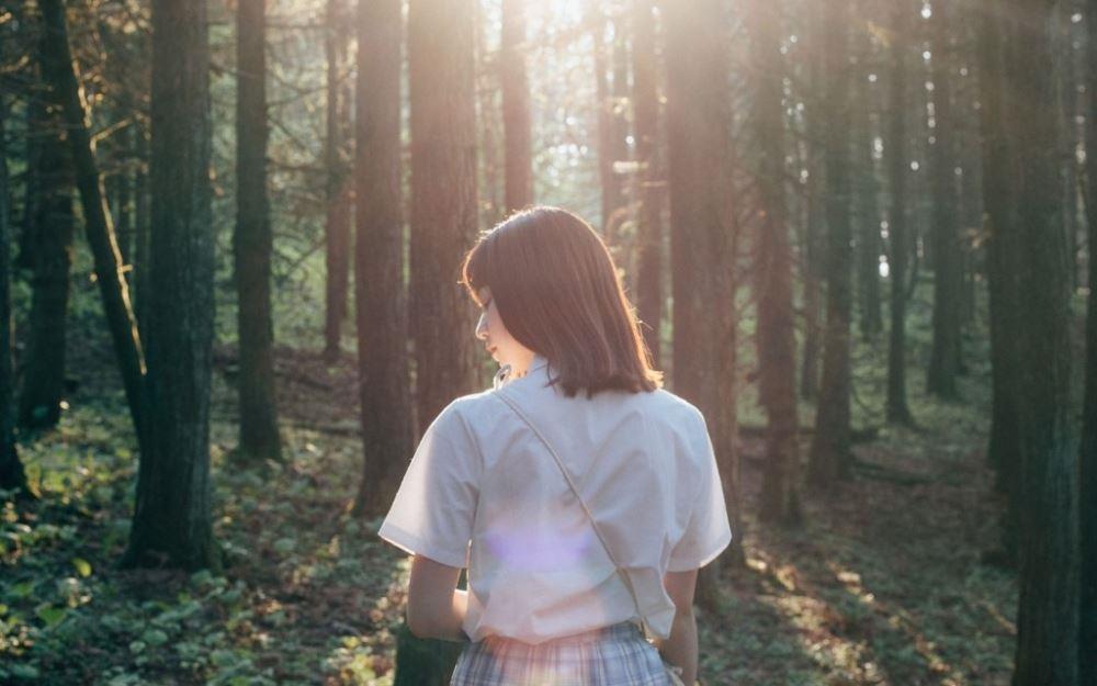 美好清新爱情文字图片_多希望你能永远不离开