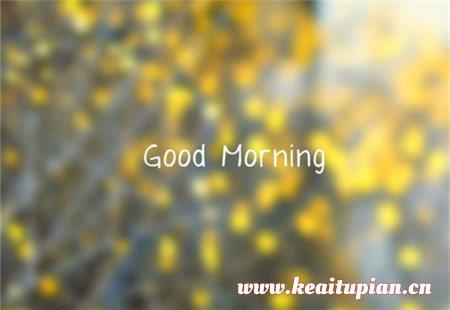 早起的短句 早安短句