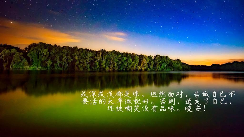 飘雪的冬夜