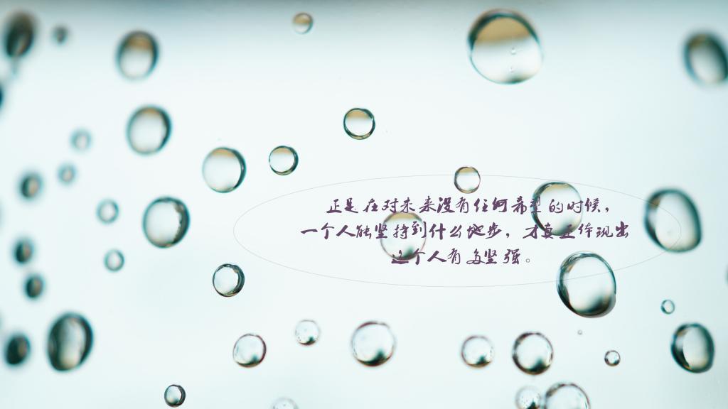 诚实宛若定海神针