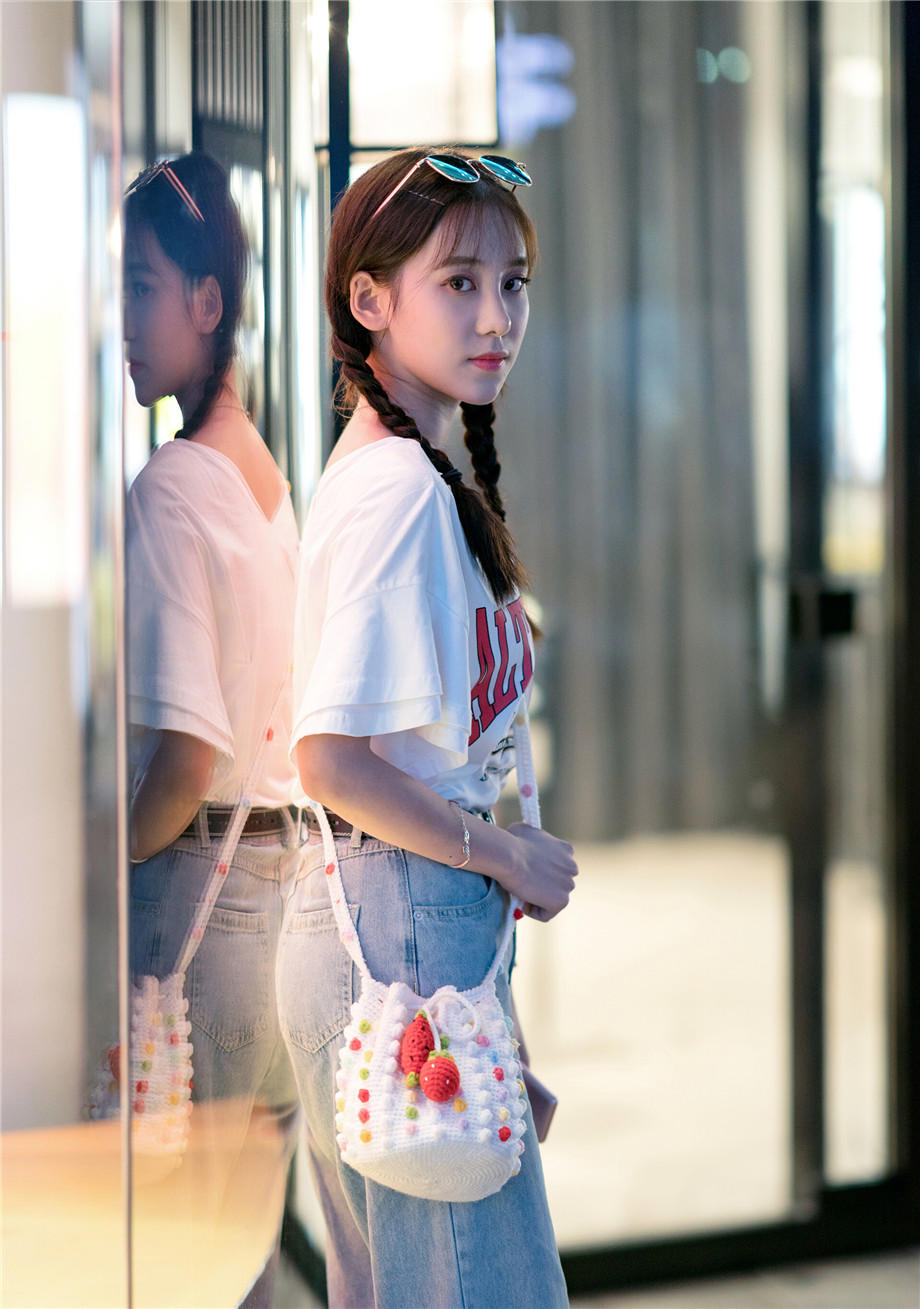 日落中的新娘
